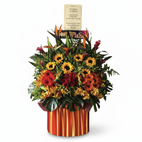 Sunburst Serenade stand