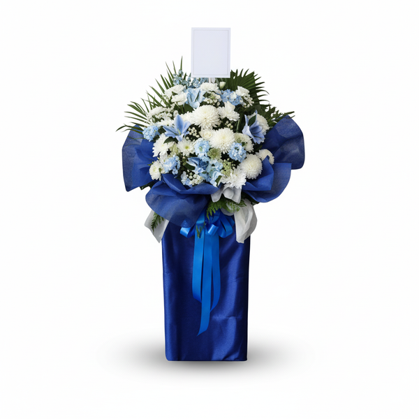 Serene Farewell Wreath