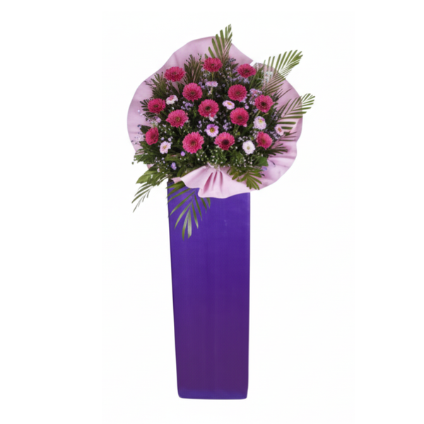 Pink Coral Cascade stand